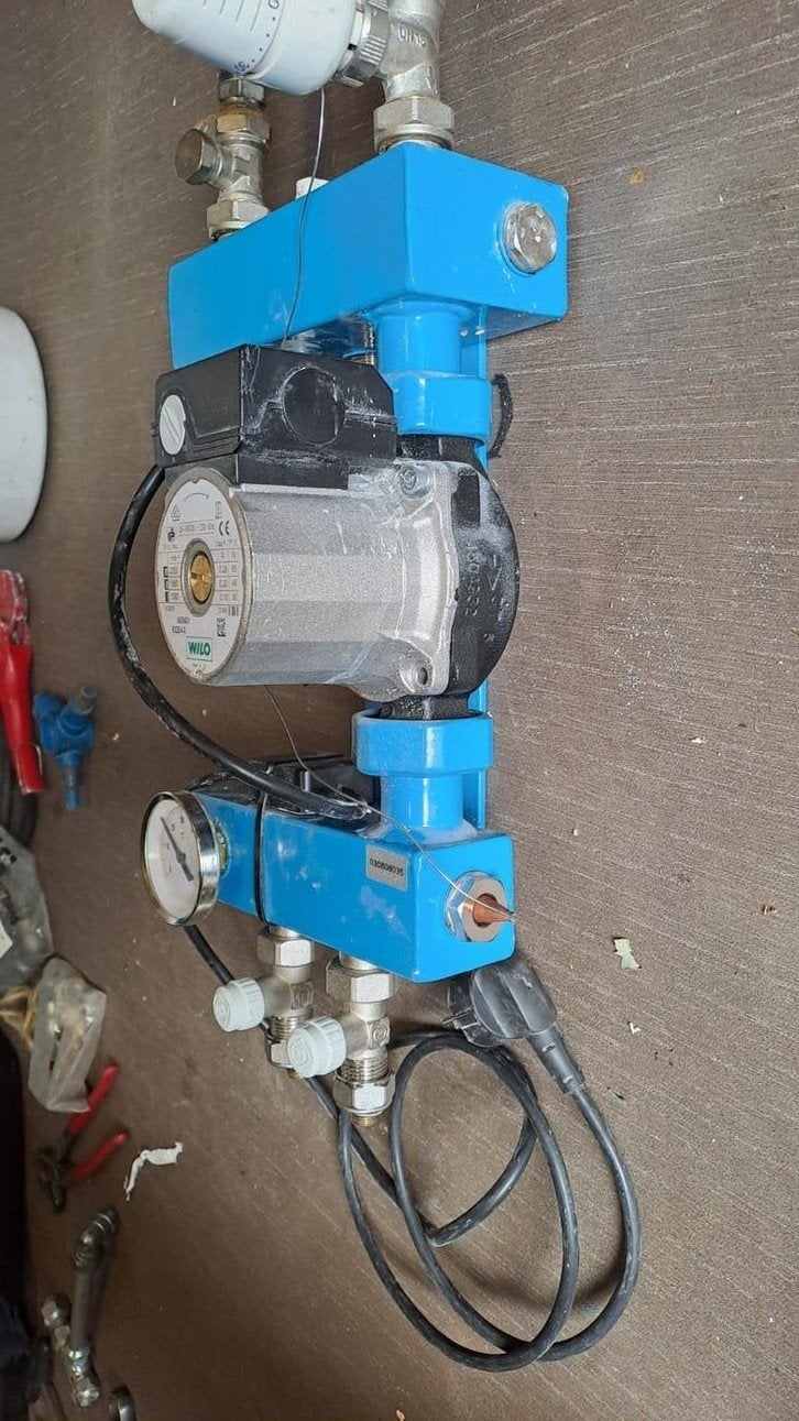 paneel radiator of vloerverwarming verdeler compleet, Ophalen of Verzenden