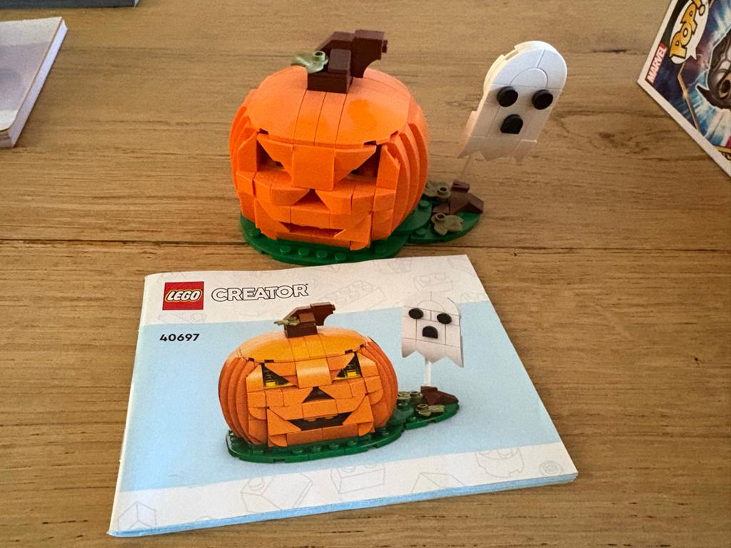Lego Pompoen 40697 - Limited Edition GWP met boekje, Ophalen, Lego, Zo goed als nieuw, Compleet