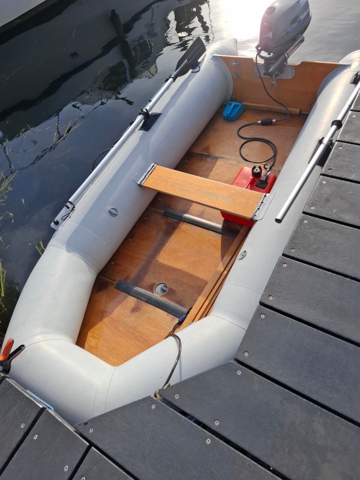 Foto 8 van te KOOP rubberboot met motor  3.50