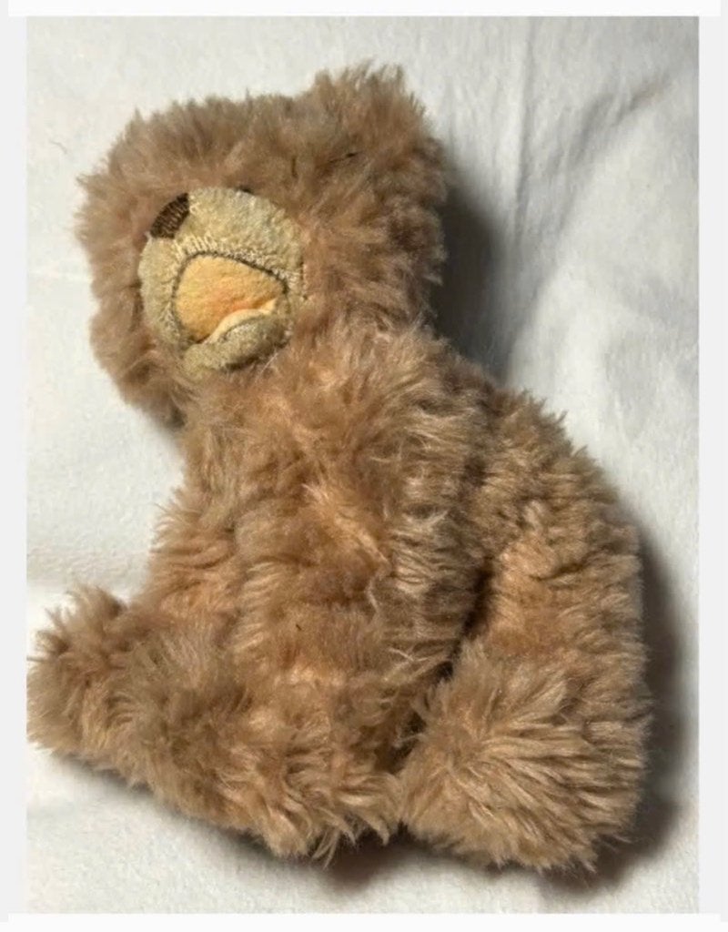 Vintage Steiff teddybeertje, geen knop meer, Ophalen of Verzenden