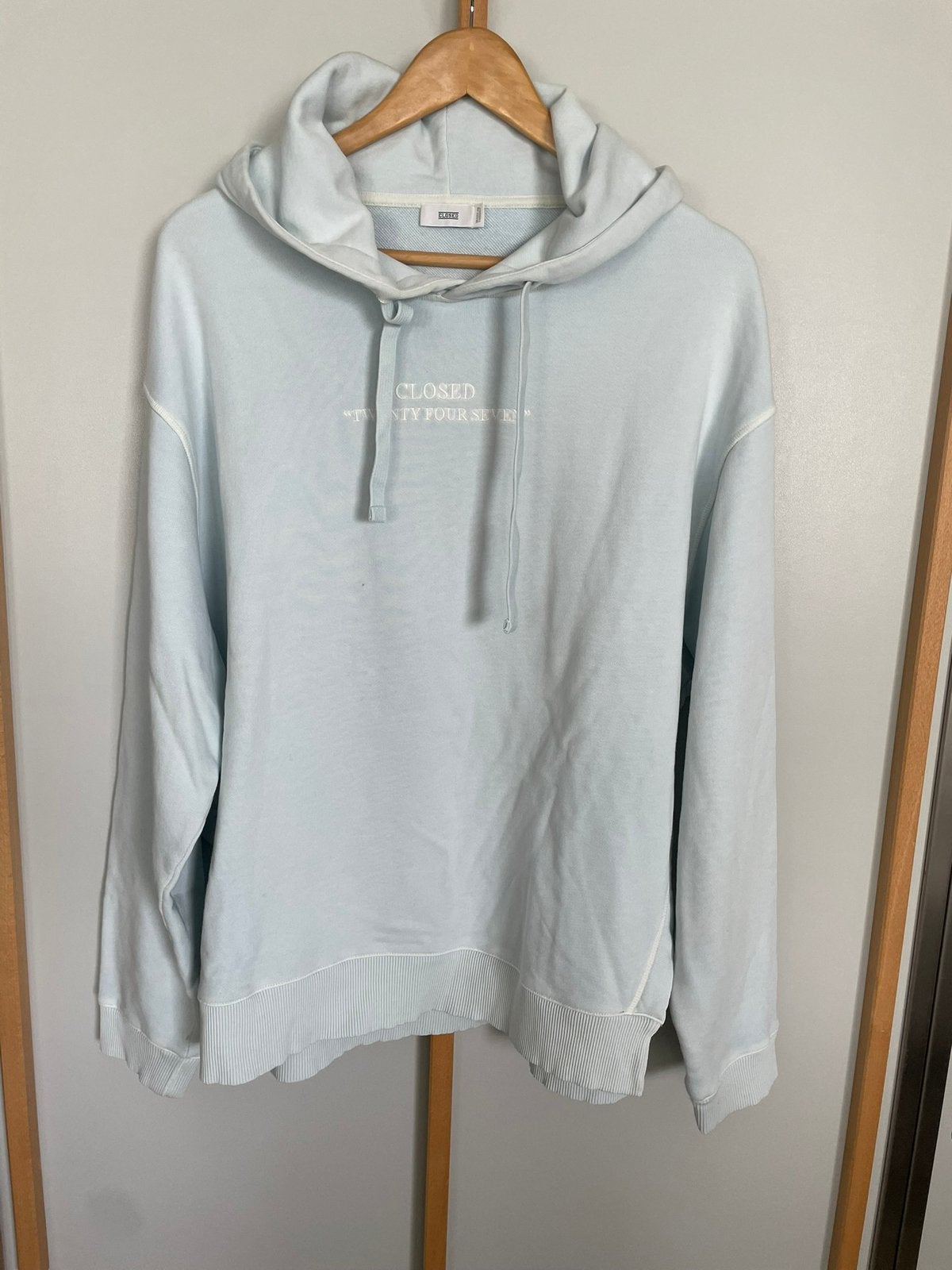 CLOSED hoody sweatshirt, Kleding | Dames, Truien en Vesten, Verzenden, Zo goed als nieuw, Maat 46/48 (XL) of groter, Blauw