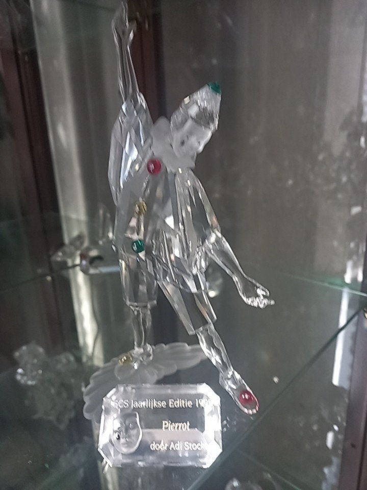 Swarovski SCS Jaarlijkse Editie 1999 Pierrot met Certificaat, Verzamelen, Ophalen of Verzenden, Zo goed als nieuw
