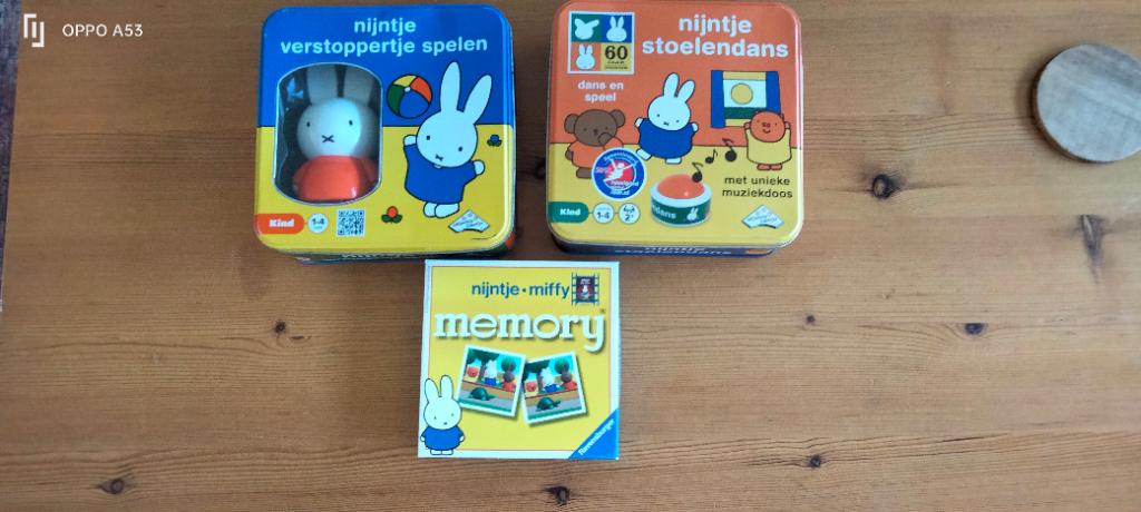 Nijntje spelletjes, Kinderen en Baby's, Speelgoed | Educatief en Creatief, Ophalen of Verzenden, Zo goed als nieuw, Ontdekken