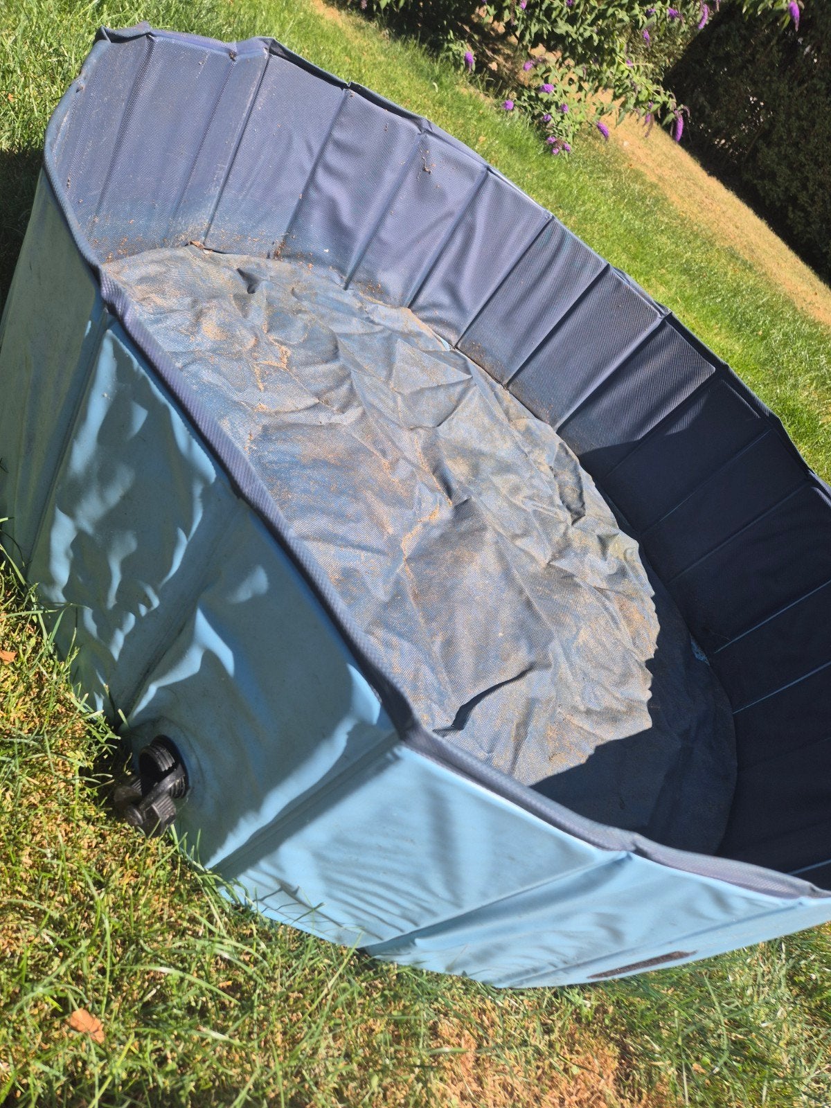 Hondenbadje, 115 cm doorsnede, 30 cm hoog, Ophalen, Gebruikt, Minder dan 80 cm, Overige typen
