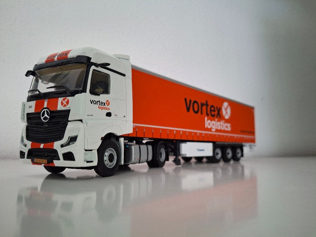 Mercedes Actros MP5 Vortex Nijmegen, WSi 1/50, Ophalen of Verzenden, Nieuw, Bus of Vrachtwagen, Wsi