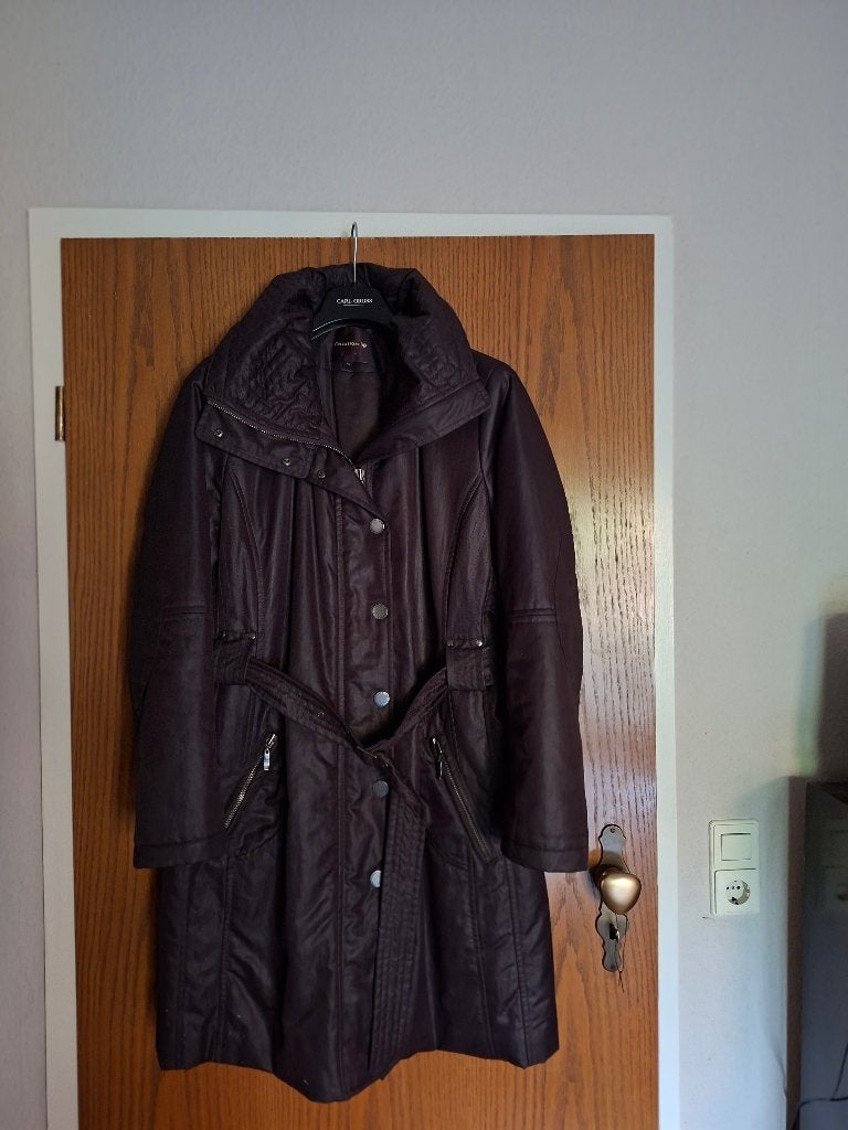ZGAN Creenstone winterjas 46 verzenden mogelijk, Kleding | Dames, Ophalen, Bruin, Creenstone, Maat 46/48 (XL) of groter