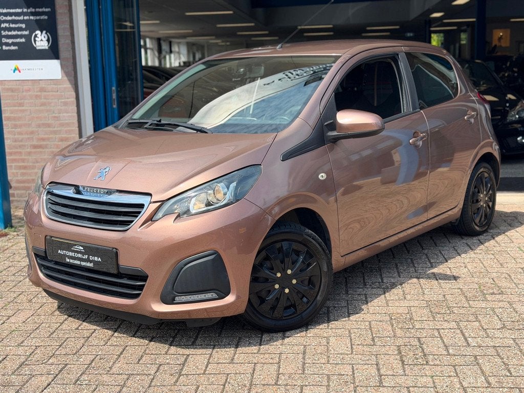 Peugeot 108 1.0 e-VTi Active 2015 5drs AIRCO NAP!, Auto's, Peugeot, Voorwielaandrijving, Euro 5, Stof, Gebruikt