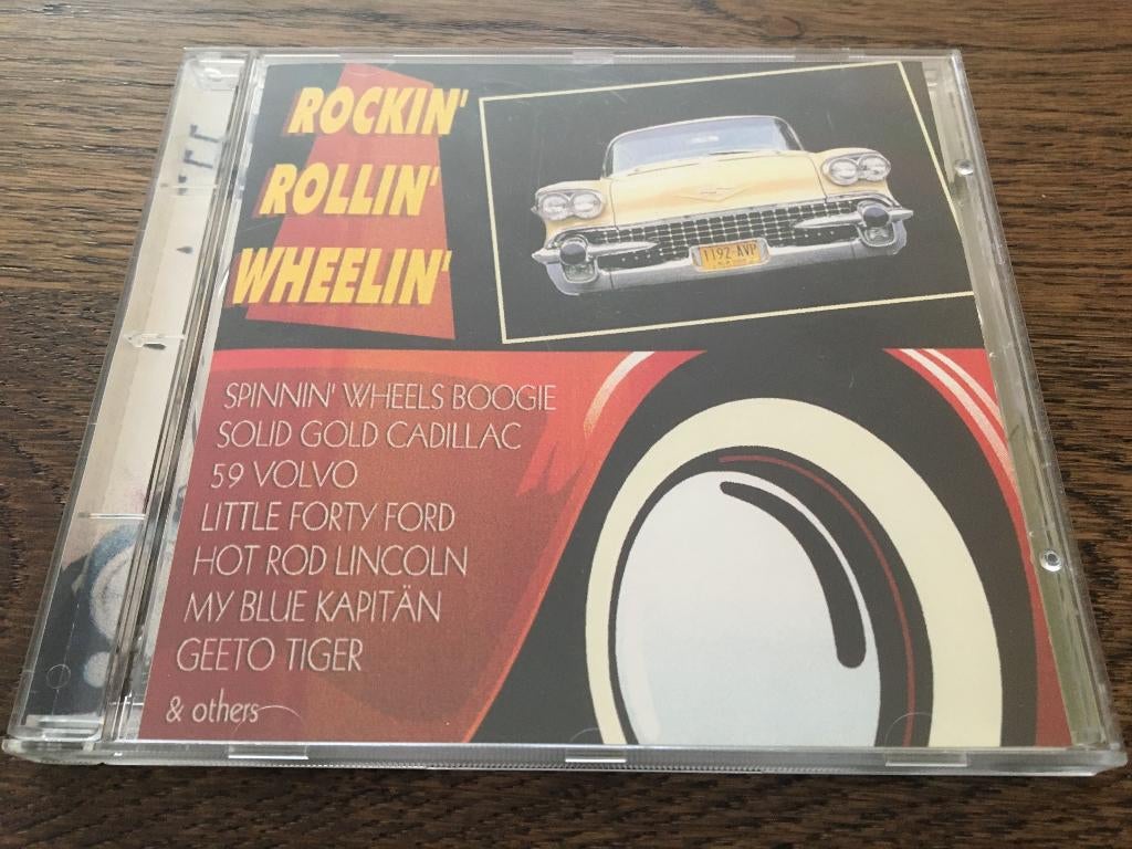 Rockin' Rollin' Wheelin' CD ROCKABILLY ROCK N ROLL 50s 60s, Verzenden, 1960 - 1969, Gebruikt