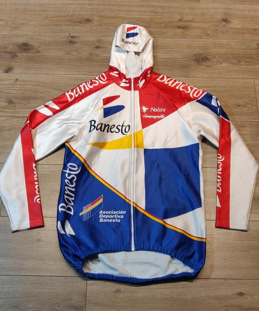 Wielershirt trainingsjasje Banesto Pro, Ophalen of Verzenden, Gebruikt, Kleding