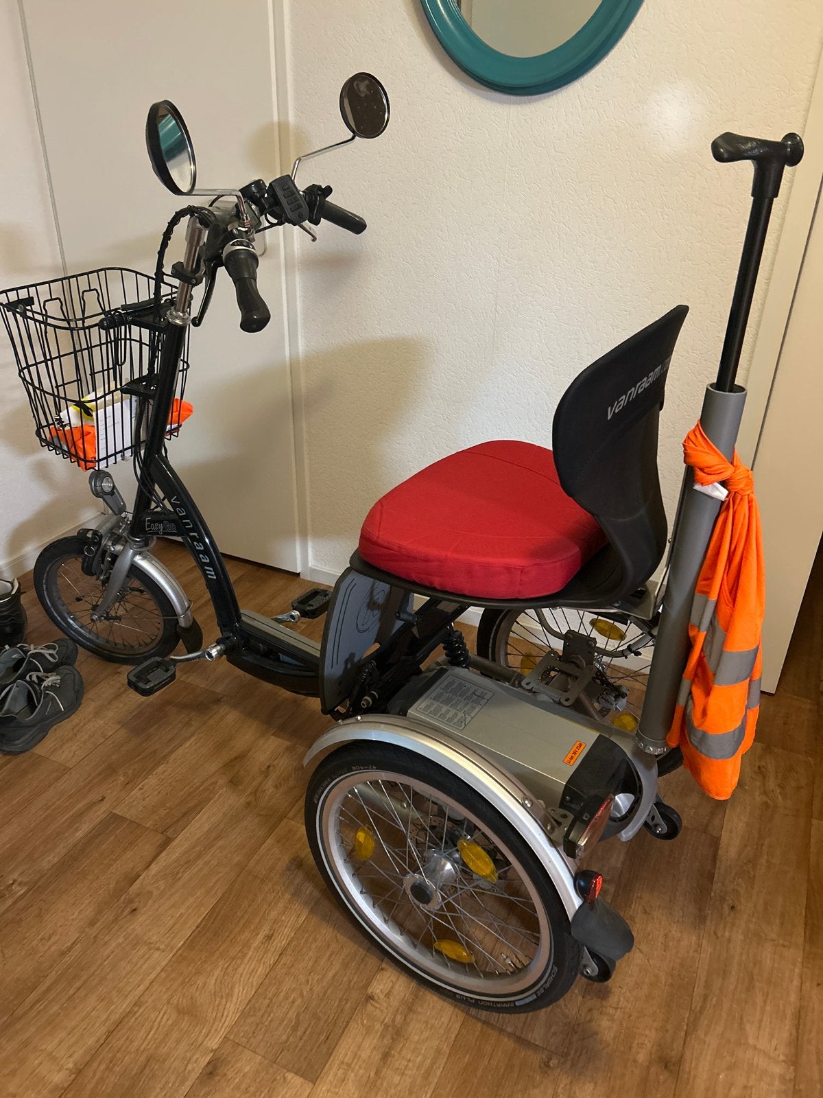 Van Raam EasyGo driewielerfiets ophalen Almelo, Fietsen en Brommers, Fietsen | Driewielfietsen, Ophalen, Gebruikt, Schijfrem