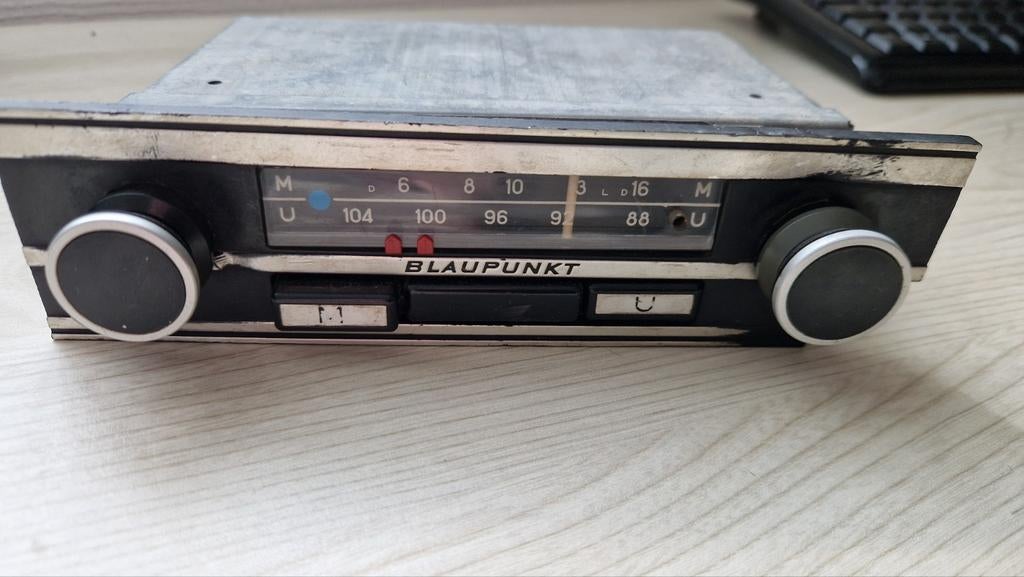 Vintage Blaupunkt Ludwigshafen autoradio - Klassieke look, Ophalen, Gebruikt