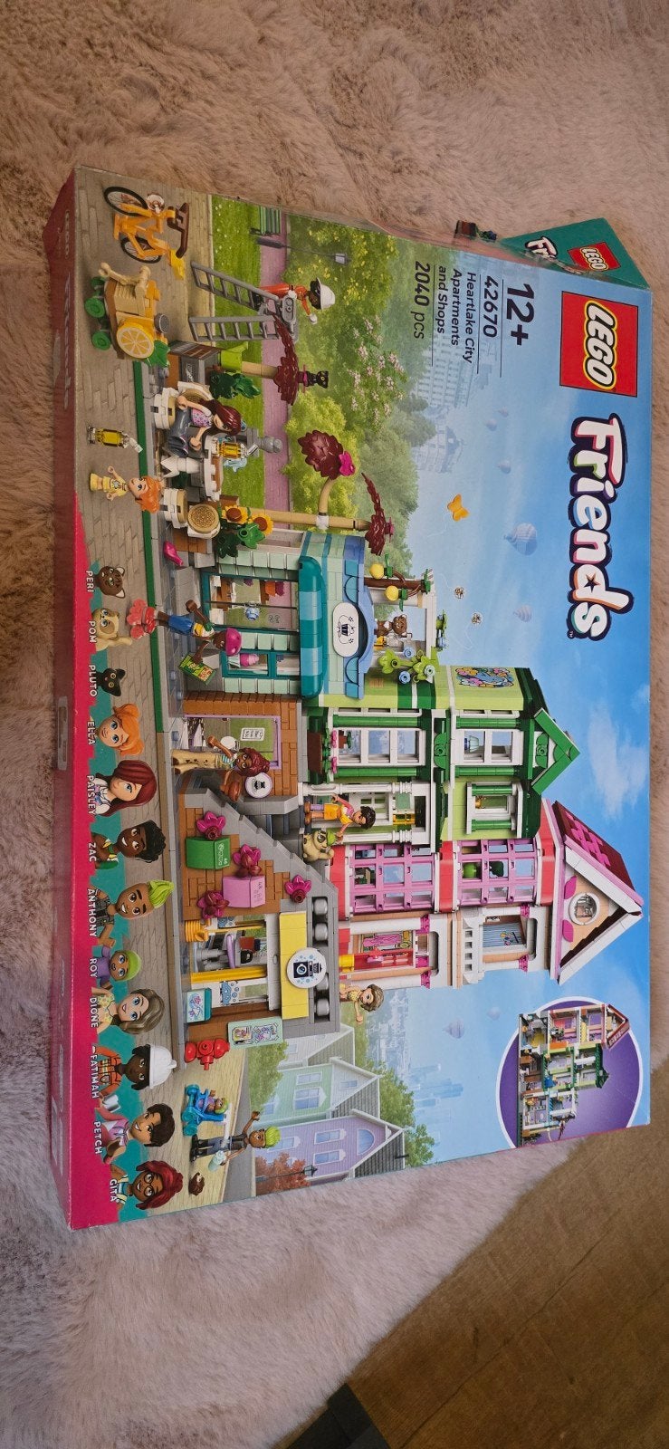 LEGO Friends 42670 Heartlake City Appartementen en Winkels –, Ophalen of Verzenden, Zo goed als nieuw