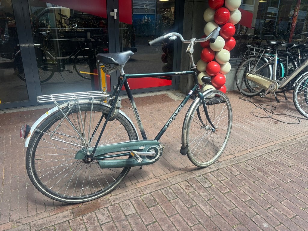 Fietshokje raaks: Batavus traversa herenfiets 1S, Fietsen en Brommers, Fietsen | Heren | Herenfietsen, Terugtraprem, Gebruikt