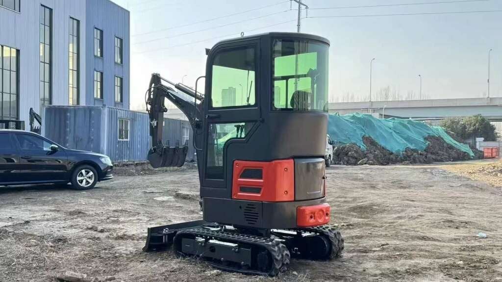 minigraver, Graafmachine