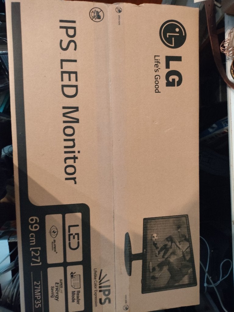 PC monitor LG 27MP35 IPS, IPS, Nieuw, Ophalen of Verzenden, Ultra HD (4K)
