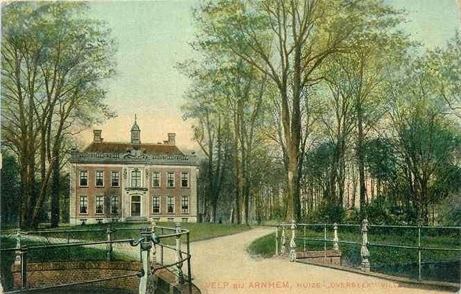 301-214-021 Velp Huize Overbeek, Verzenden, Voor 1920, Gelderland