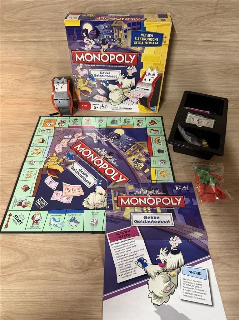 Monopoly Gekke geld automaat - s3238