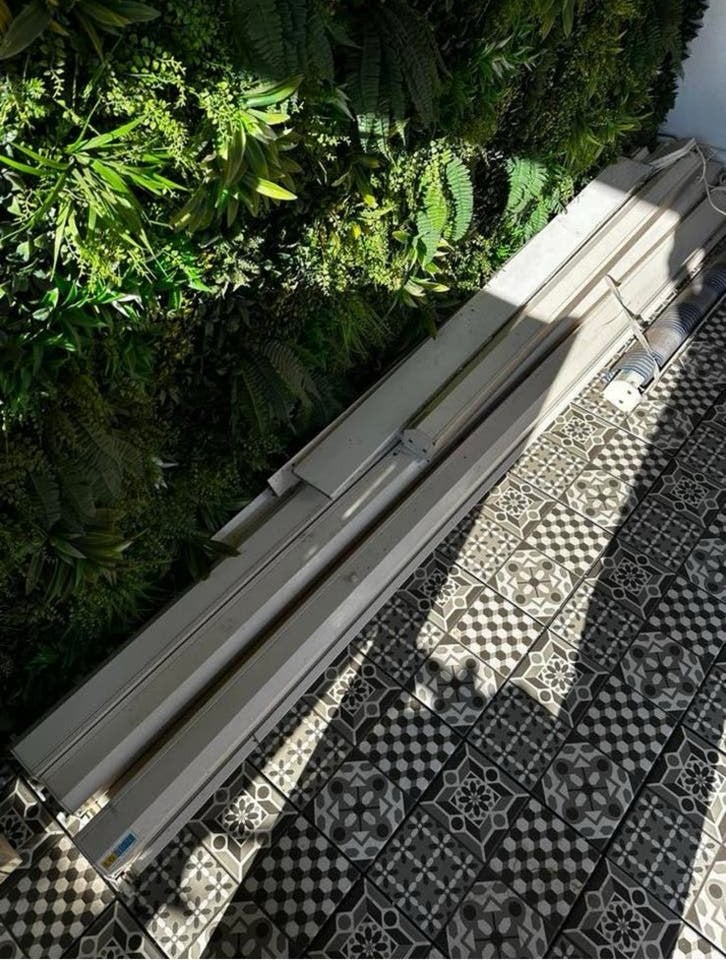 Zonwering 4 stuks, Tuin en Terras, Zonneschermen, Gebruikt, Ophalen