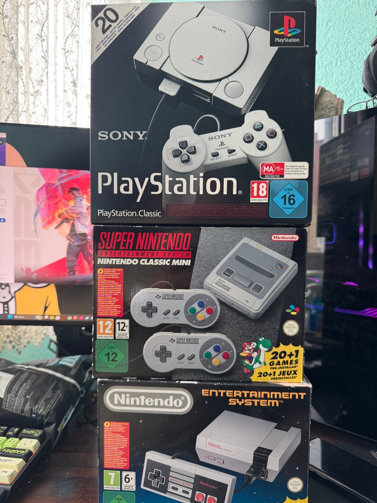PlayStation Classic, Super Nintendo Classic Mini, NES Classi, Spelcomputers en Games, Spelcomputers | Sony PlayStation 3, Ophalen