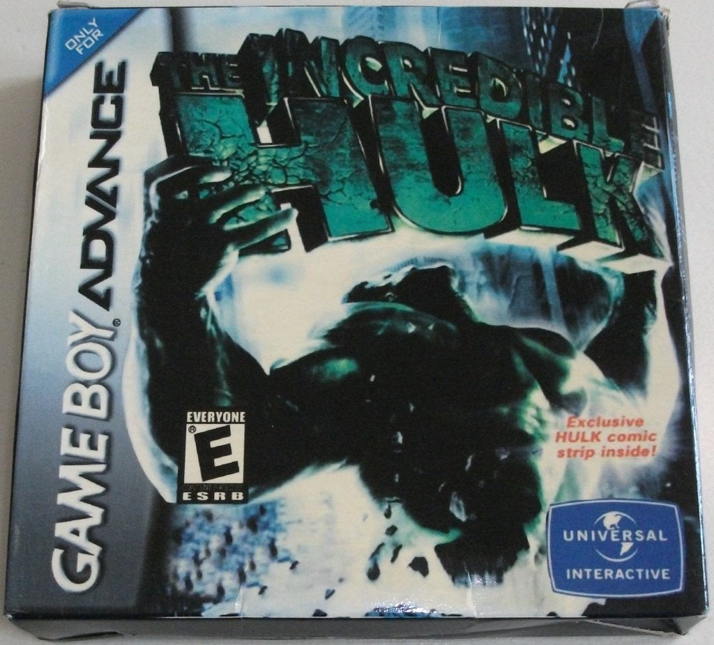 GBA Game *** INCREDIBLE HULK ***, Avontuur, Overige typen, Ophalen of Verzenden, Zo goed als nieuw