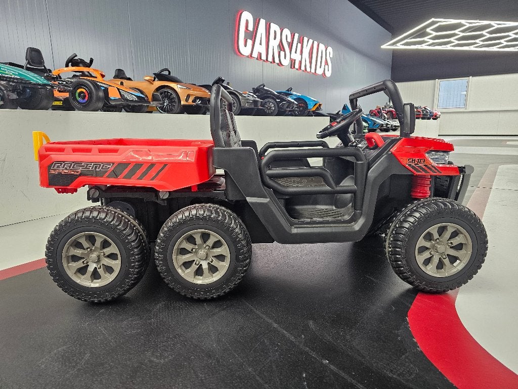 Transporter kinderjeep - 24 volt - 2 pers. - rubber banden, Ophalen of Verzenden, Nieuw, Afstandsbediening