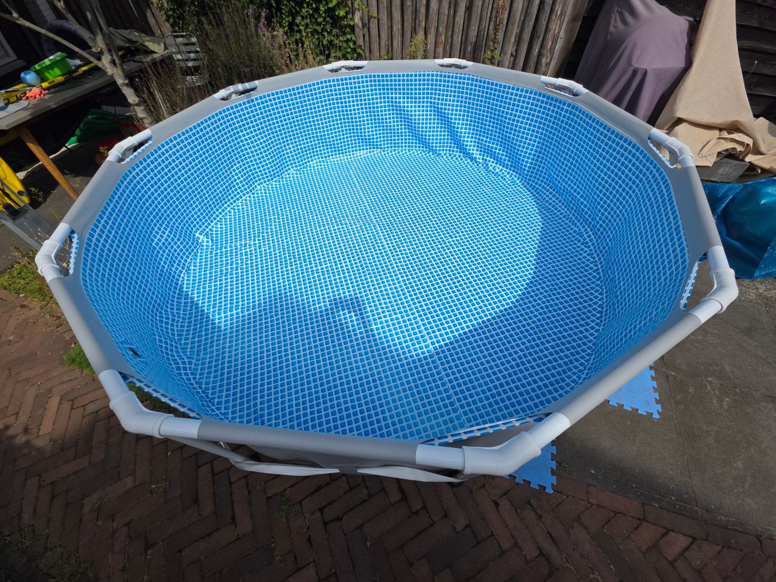 Intex Zwembad 3 Meter, inc Pomp, Tuin en Terras, Zwembaden, Ophalen, Gebruikt, Minder dan 80 cm, Rond