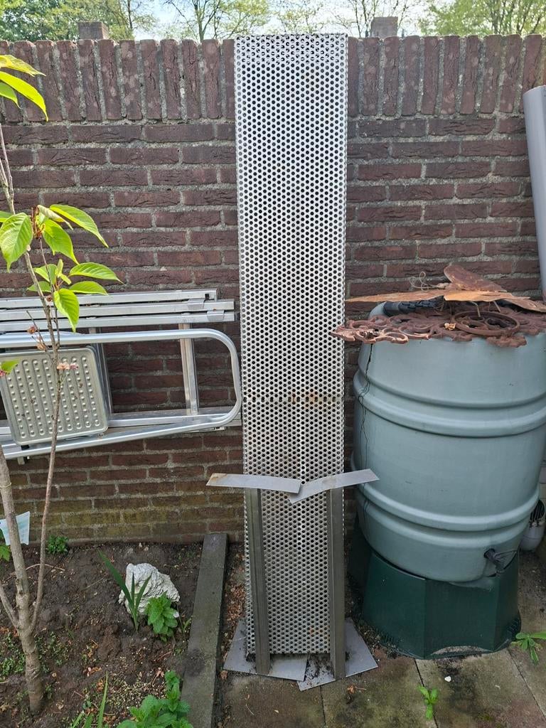 Bloembak tegen de muur 170 cm lang, Tuin en Terras, Bloembakken en Plantenbakken, Gebruikt, 100 cm of meer, Ophalen of Verzenden
