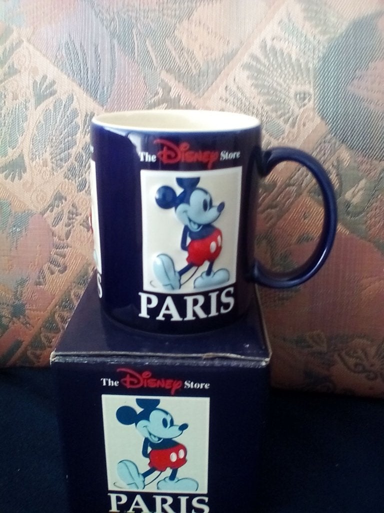 Mok Disneystore Paris Mickey Mouse Disney, Verzamelen, Disney, Ophalen of Verzenden, Mickey Mouse, Nieuw, Overige typen