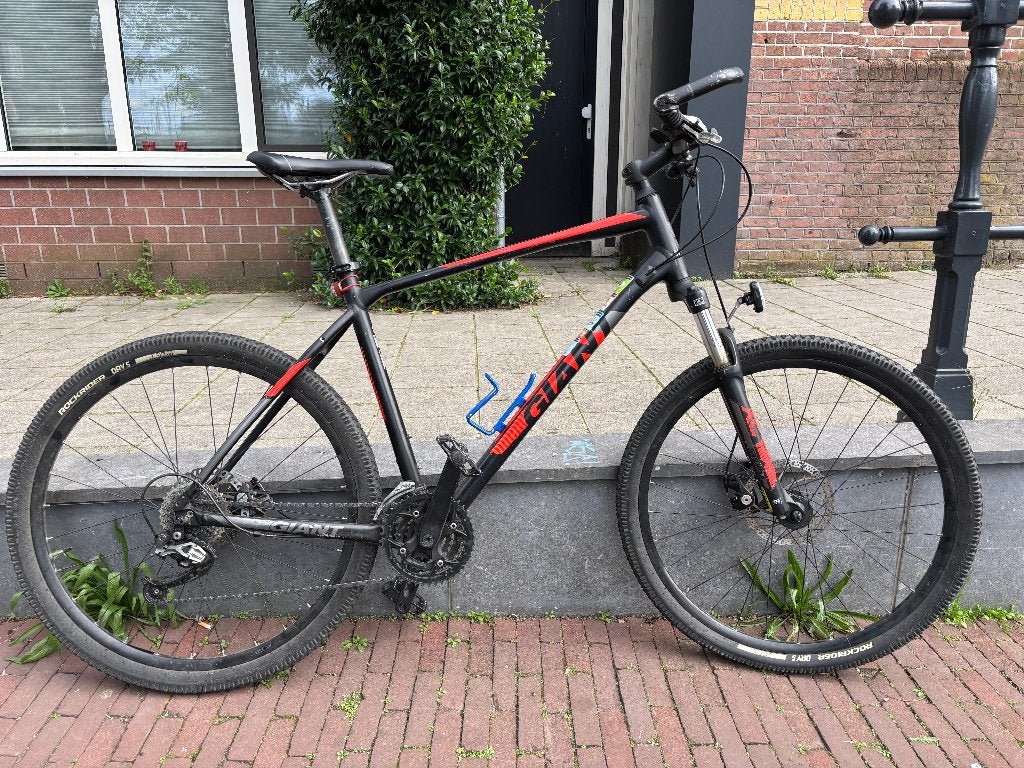 Giant MTB Zwart-oranje, Ophalen, Gebruikt, 57 cm of meer, Hardtail