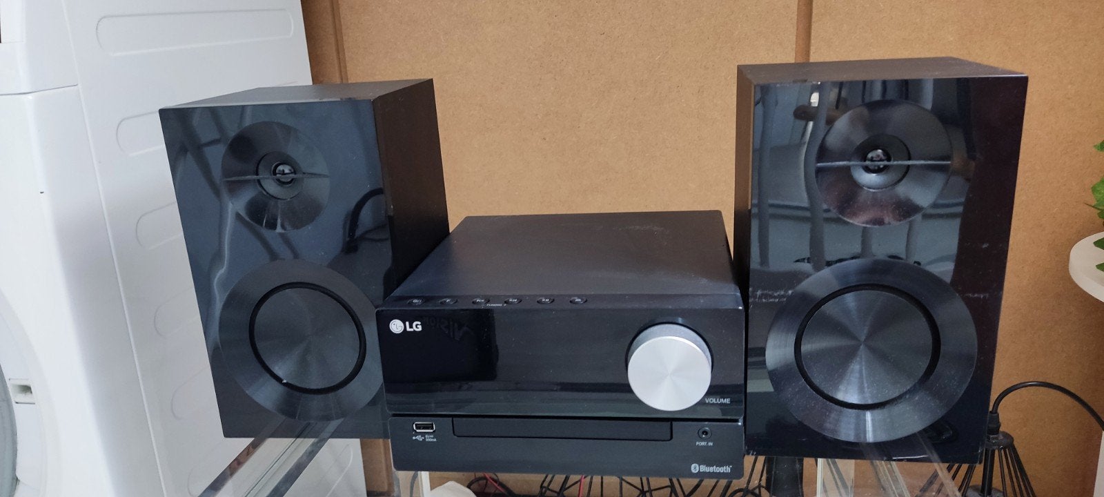 LG Microset met Bluetooth en CD-speler, Gebruikt, Microset, Tuner of Radio, Ophalen
