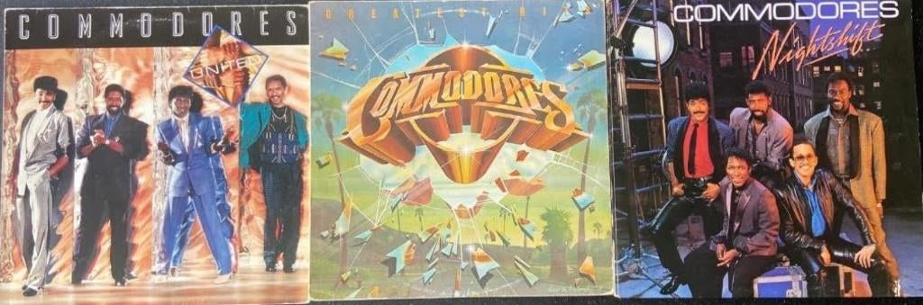 3 LP's Commodores (ook per stuk te koop), Ophalen of Verzenden, 1980 - 1989, Gebruikt, 12 inch