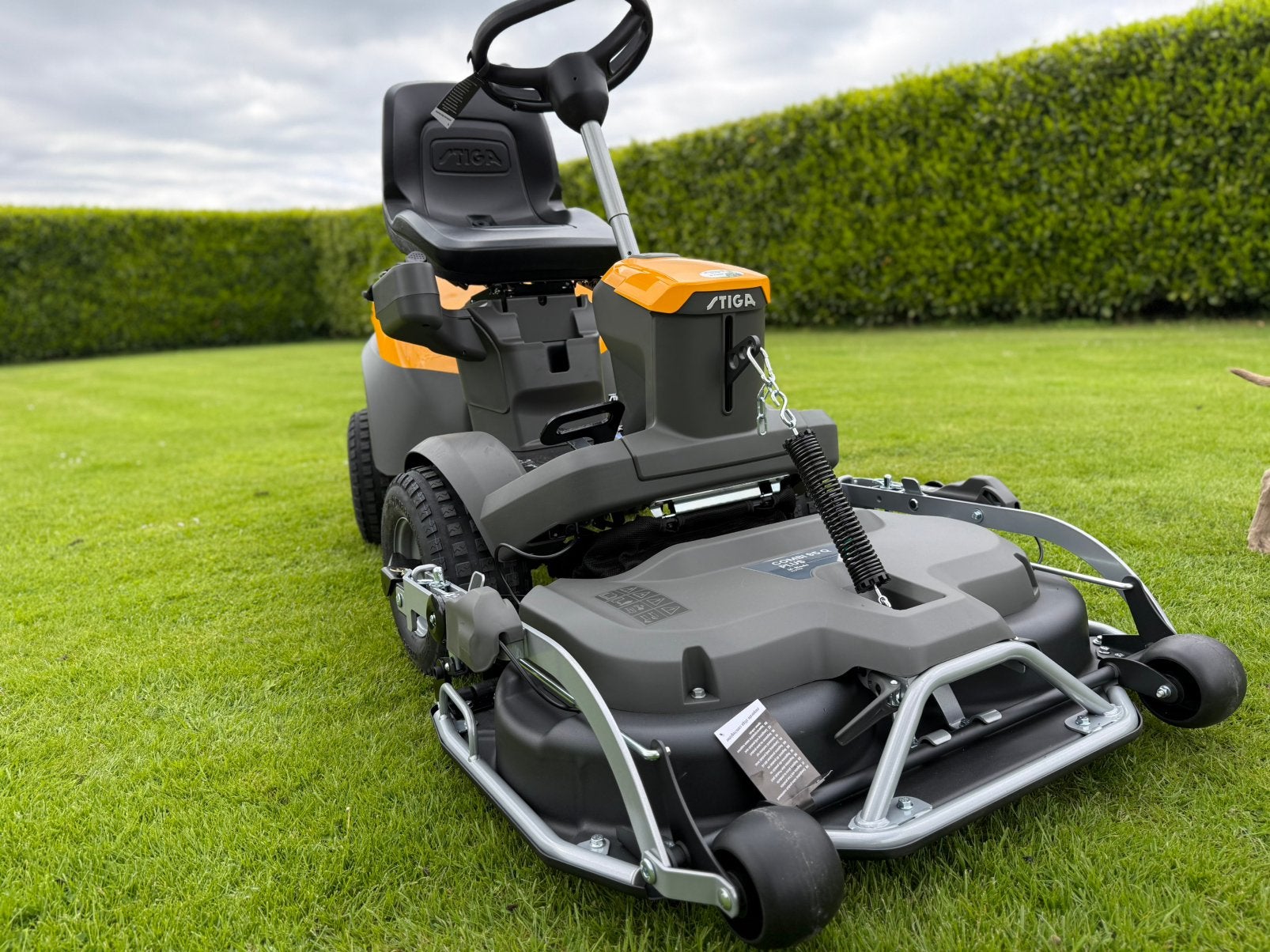 Stiga park 500 met stuurbekrachtiging NIEUW opvoorraad!, Ophalen, Nieuw, Mulchfunctie, 90 tot 120 cm