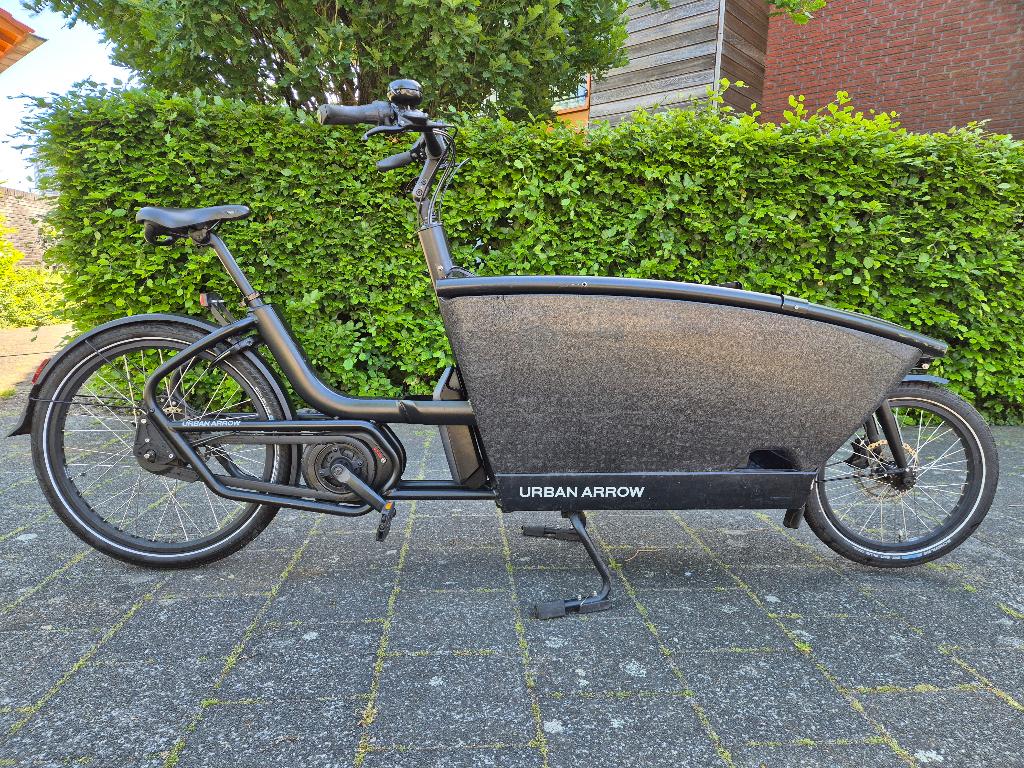 Urban Arrow Family Active Line Plus '23 | Regenhuif + bankje, Overige merken, Gebruikt, 3 kinderen, Huif