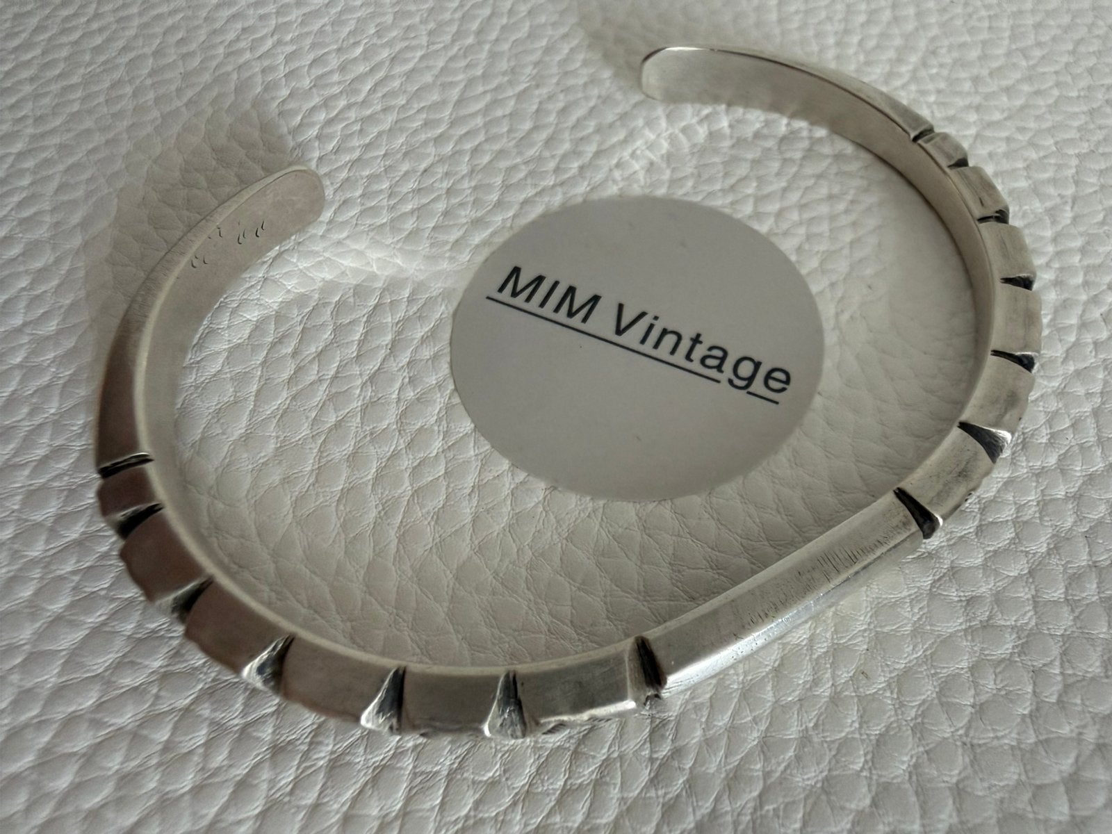 H273/Massief Zilveren Vintage NAVAJO armband gesigneerd, Sieraden, Tassen en Uiterlijk, Verzenden, X, Zilver, Zilver