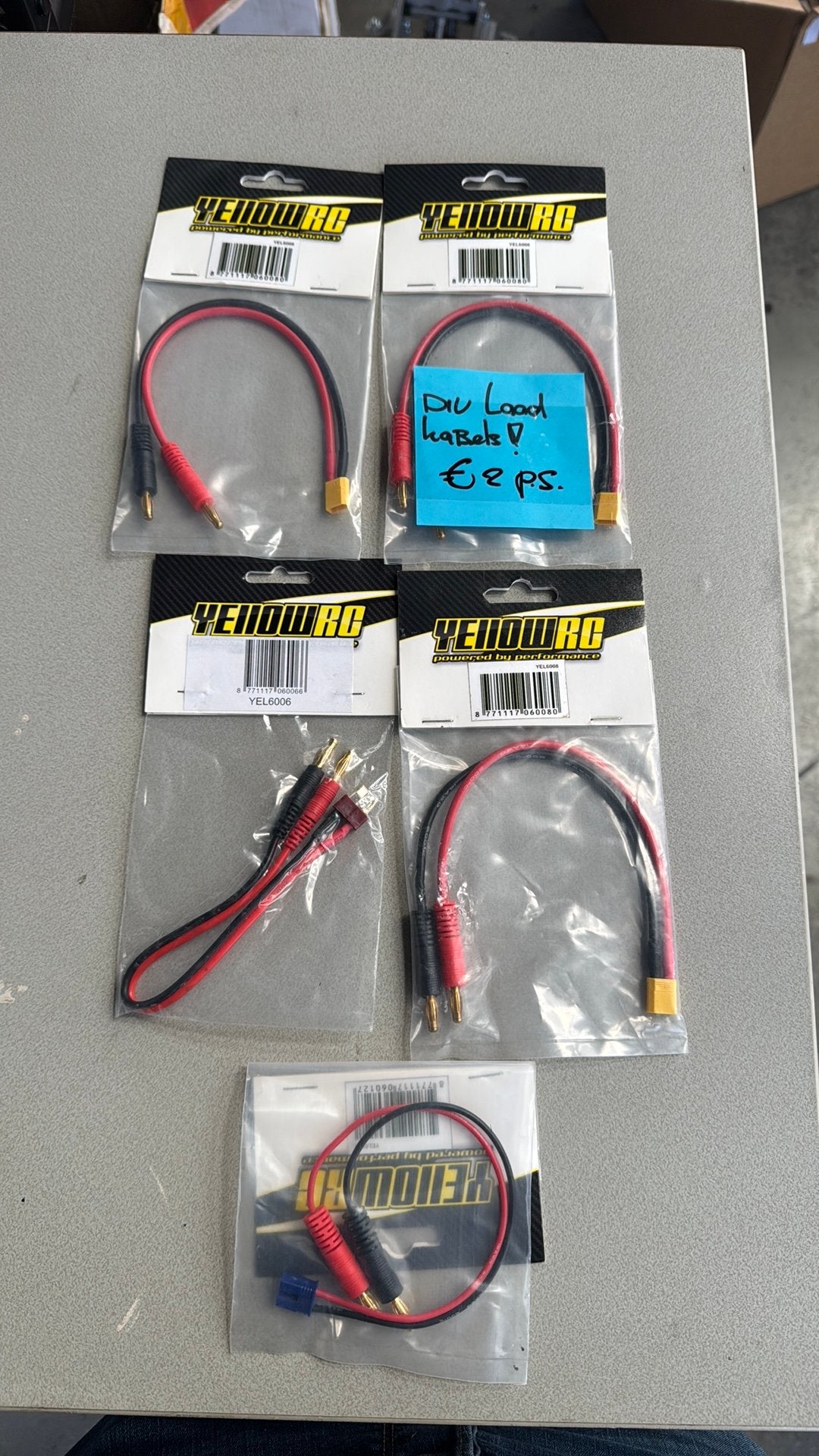 Laadkabels traxxas div. XT-30 / Deans / EC3, Ophalen of Verzenden, Zo goed als nieuw