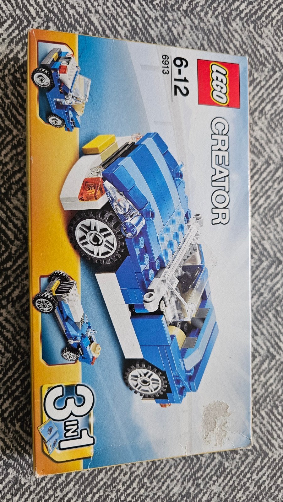 LEGO Creator 6913 Blauwe Sportwagen 3-in-1, Ophalen of Verzenden, Zo goed als nieuw
