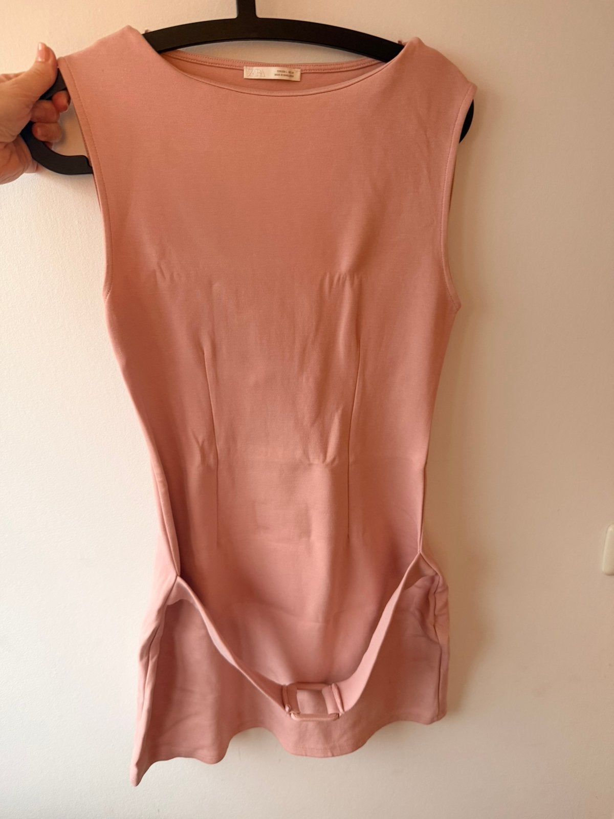 Zara roze jurkje dames maat L, Maat 42/44 (L), Ophalen of Verzenden, Zo goed als nieuw, Roze