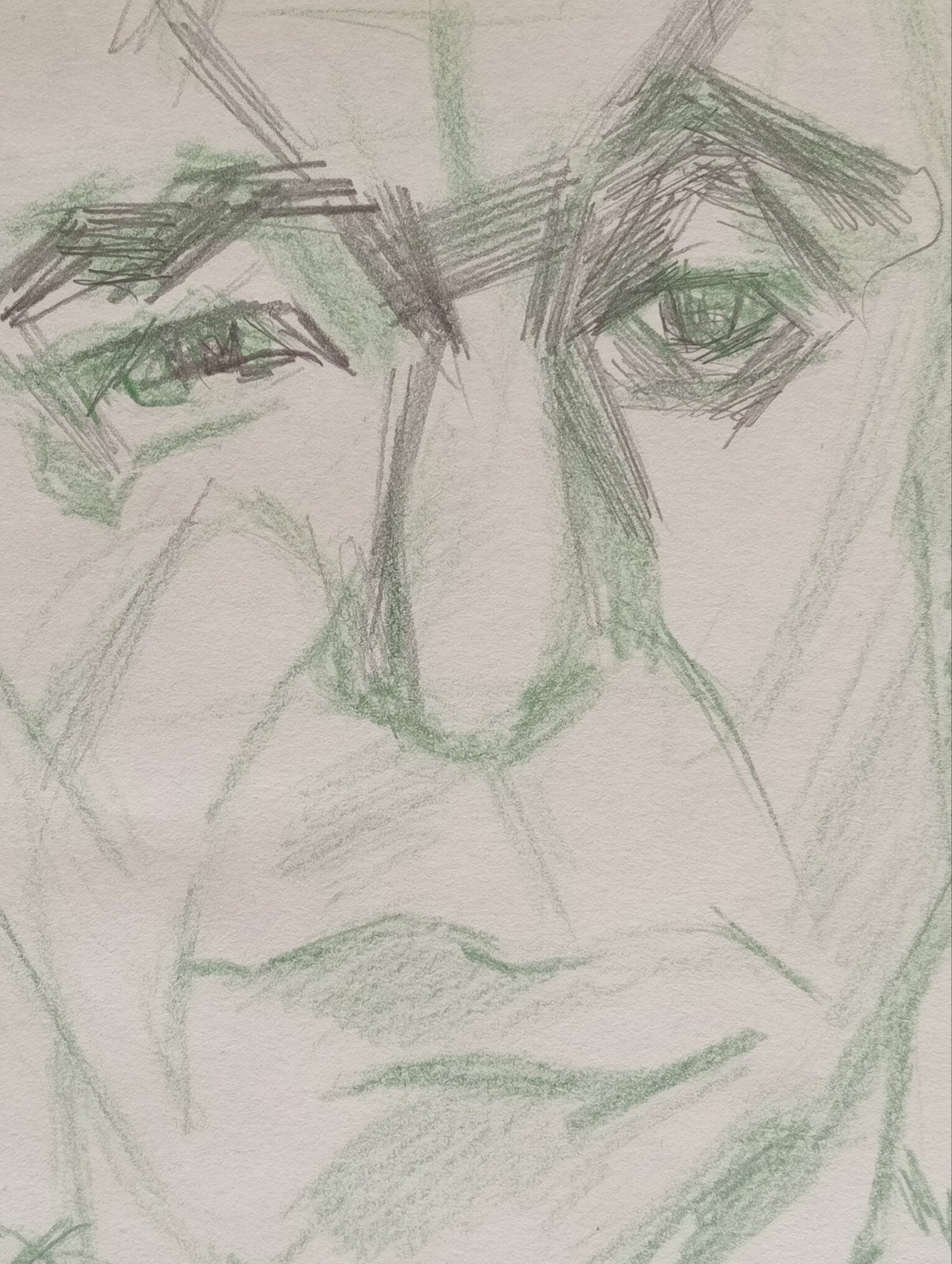 Portret tekening, Ophalen of Verzenden