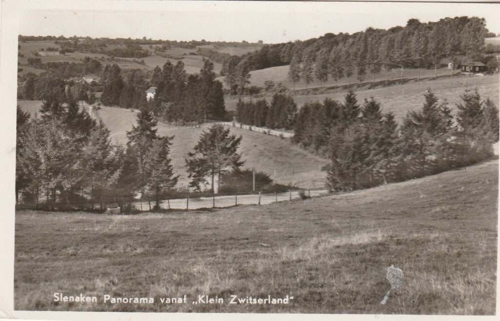 SLENAKEN Panorama vanaf Klein Zwitserland, Verzenden, 1940 tot 1960, Gelopen, Limburg