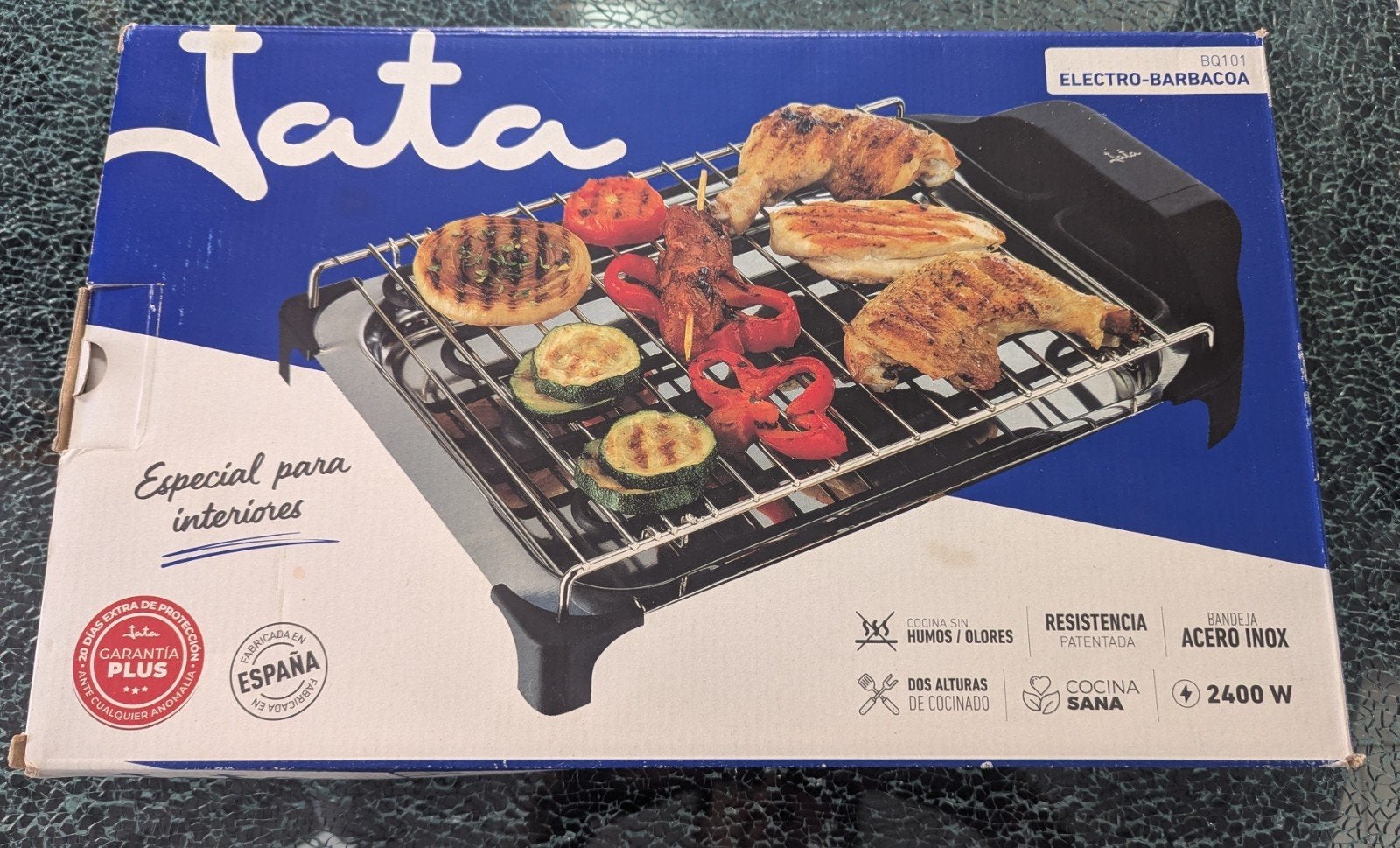 Electrische bbq of grill 1x gebruikt, Ophalen, Nieuw