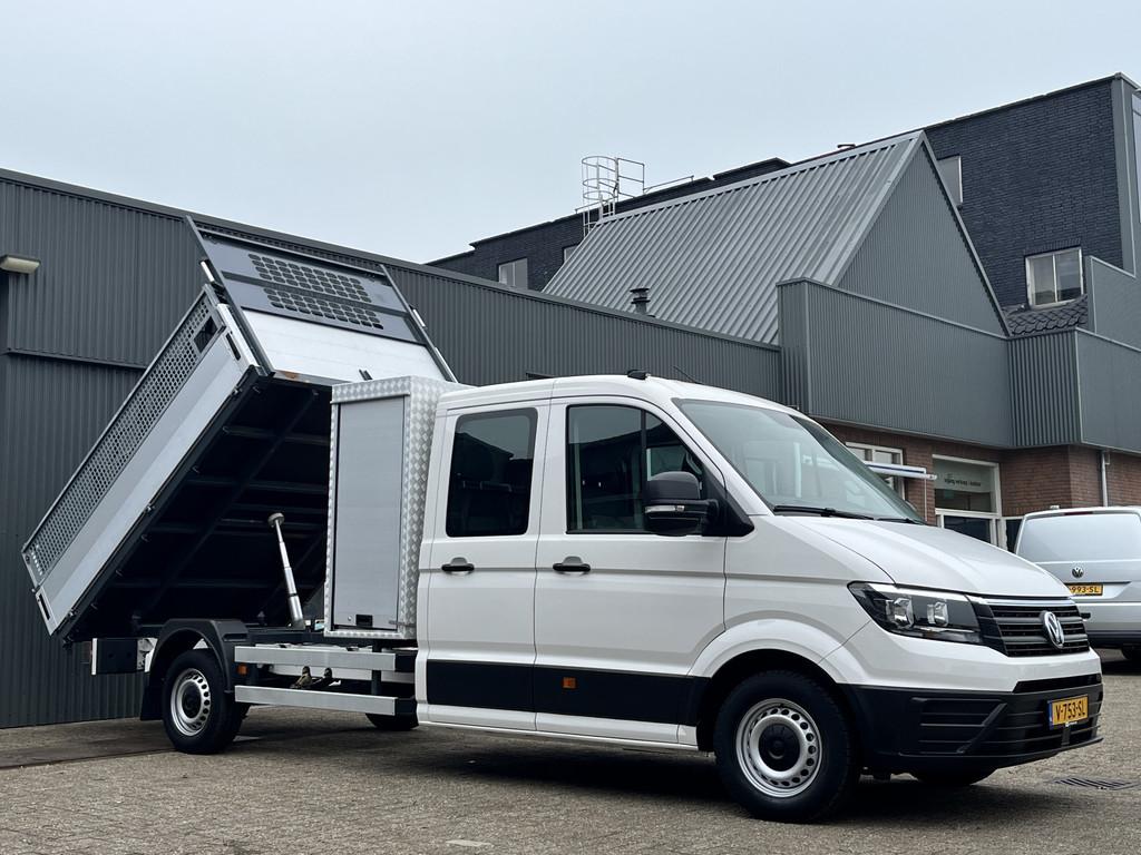 Volkswagen Crafter 35 2.0 TDI L4 DC 140pk Airco Cruise contr, Auto's, Voorwielaandrijving, Gebruikt, 4 cilinders, Volkswagen