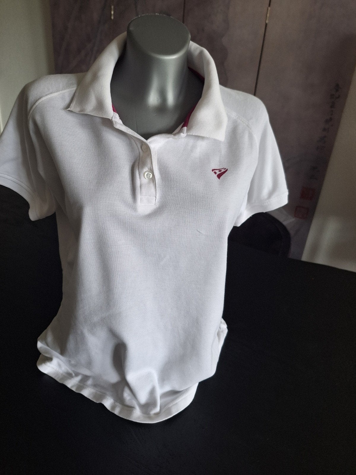 Polo shirt Rucanor XL 40 42, Kleding | Dames, T-shirts, Wit, Maat 42/44 (L), Ophalen of Verzenden, Zo goed als nieuw