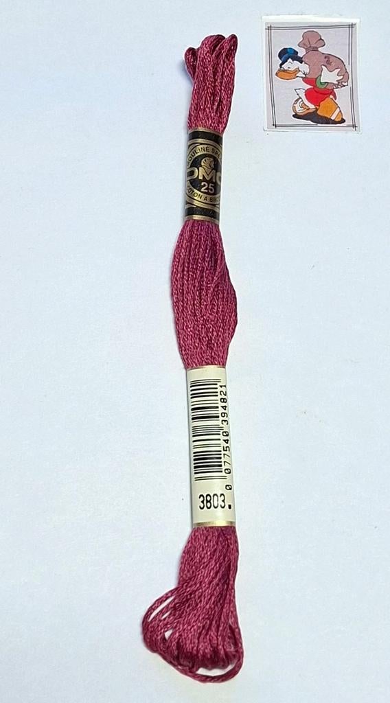 DMC mouline, roze 3803, Mulhouse, France, Ophalen of Verzenden, Borduurgaren of Zijde, DMC