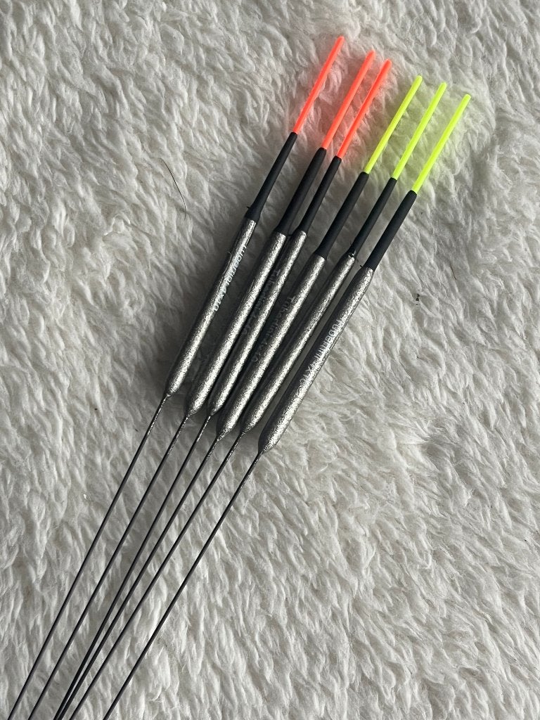 adv 241 / NIEUW set 6 dobbers TUBERTINI 0,15gr, Ophalen of Verzenden, Nieuw, Dobber of Lood