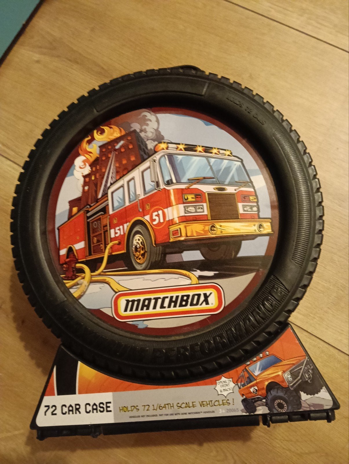 Matchbox 72 Car Case - Brandweerwagen Design, Ophalen, Gebruikt