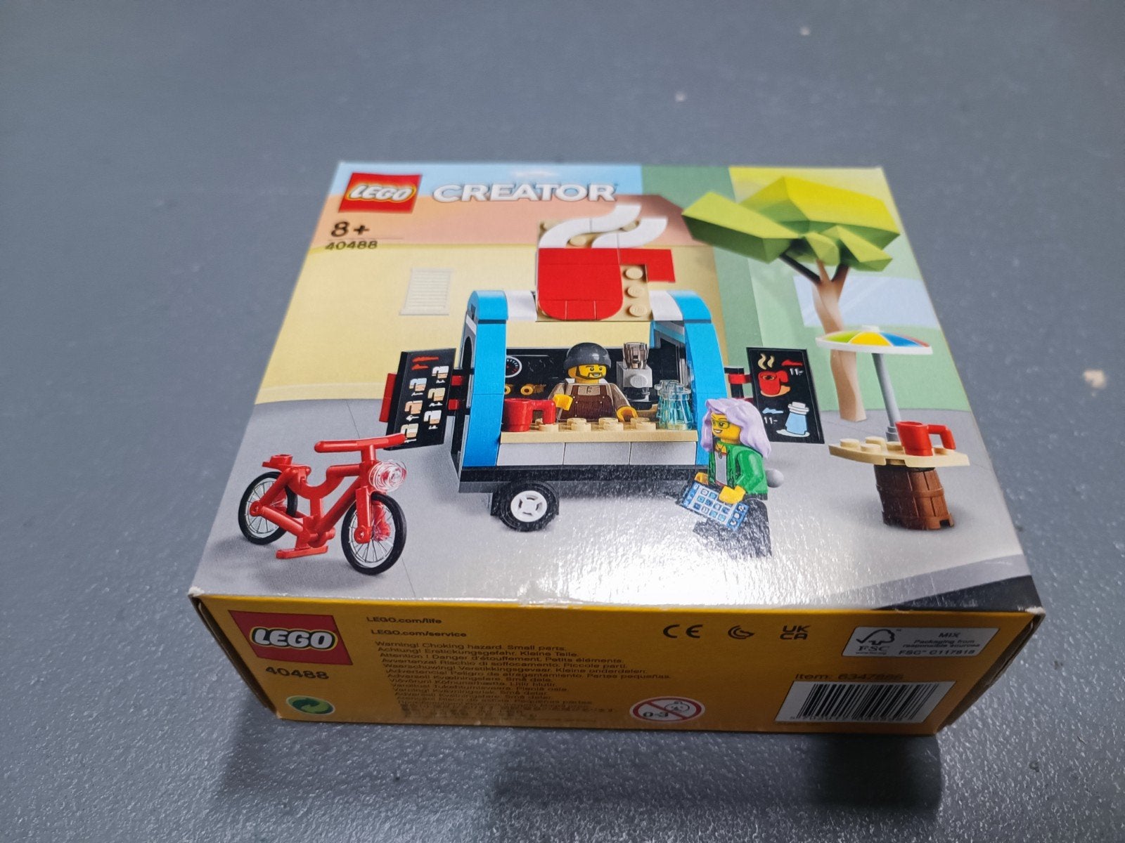 Nieuw Sealed LEGO Creator 40488 Koffiekar, Lego, Nieuw, Ophalen of Verzenden, Inclusief instructies