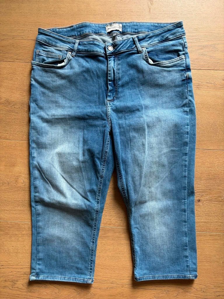 Only carmakoma capri jeans maat 48, Kleding | Dames, Blauw, Overige jeansmaten, Ophalen of Verzenden, Zo goed als nieuw