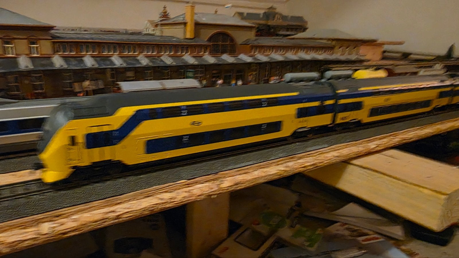 Rivarossi NS VIRM Treinstel - Zo goed als nieuw, Wisselstroom, Treinset, Ophalen of Verzenden, NS