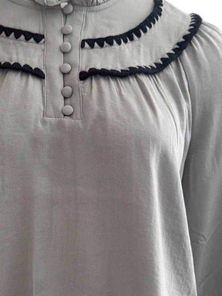 Costa Mani shirt lange mouw NIEUW XS, Beige, Nieuw, Ophalen of Verzenden, Lange mouw