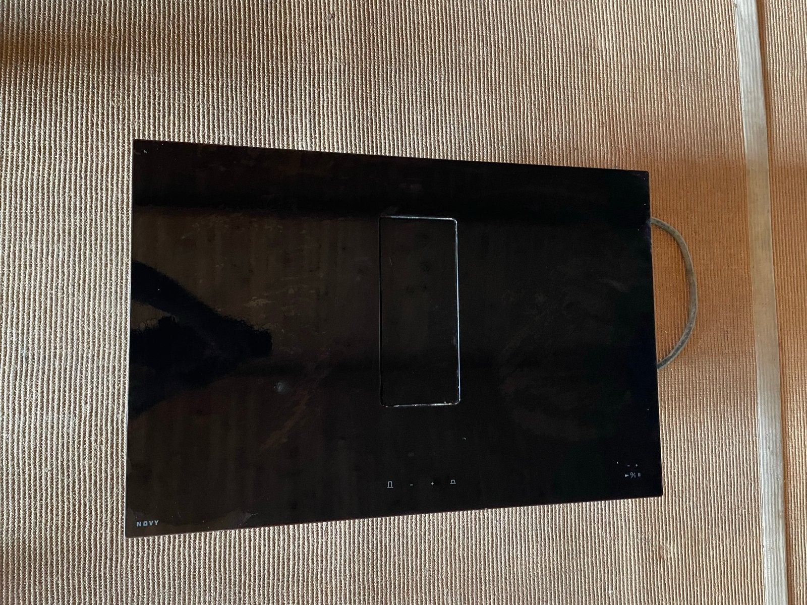 Novy Inbouw inductie kookplaat, Ophalen, Gebruikt, 4 kookzones, Inbouw